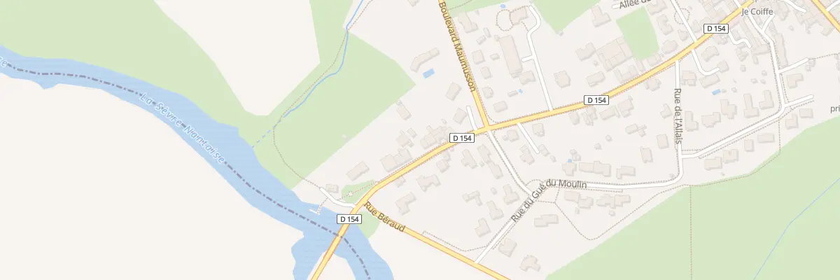 Plan du 72 Rue de la Sèvre à Saint-Amand-sur-Sèvre