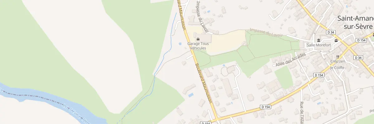 Plan du 7 Bd de Maumusson à Saint-Amand-sur-Sèvre