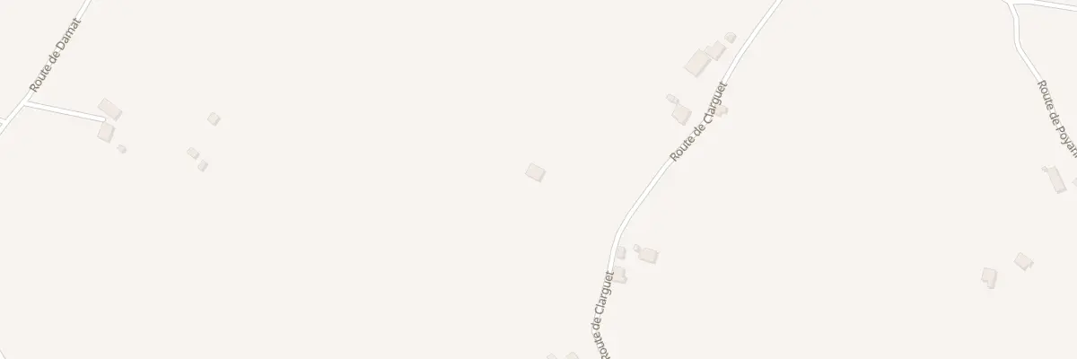 Plan du 420 Rte de Clarguet à Lourquen