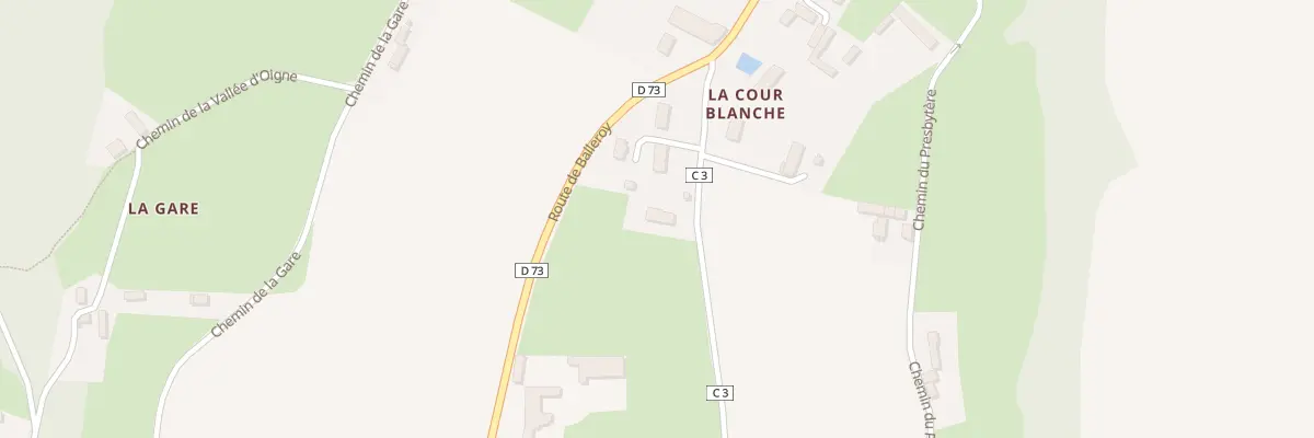 Plan du 5155F Rte de Lignerolles à Castillon