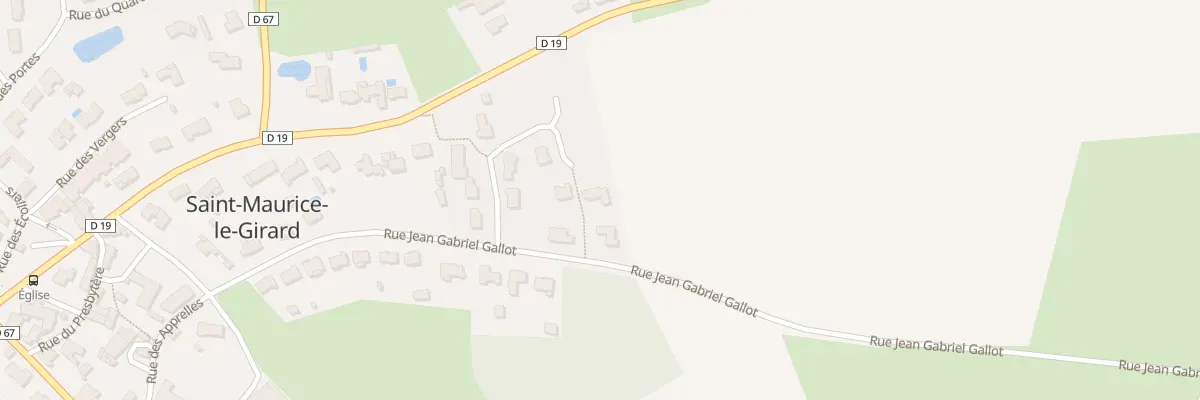 Plan du 12 Rue des genêts à Saint-Maurice-le-Girard