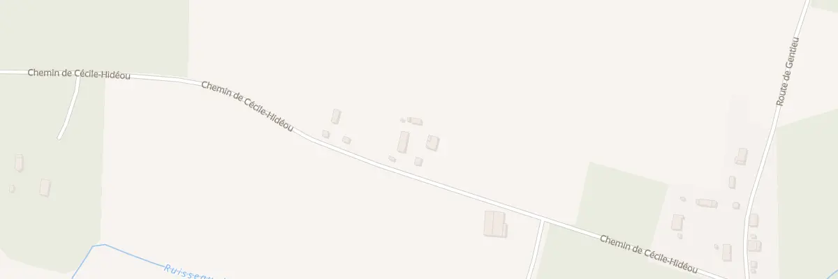 Plan du 400 Che de Cécile-hidéou à Pissos