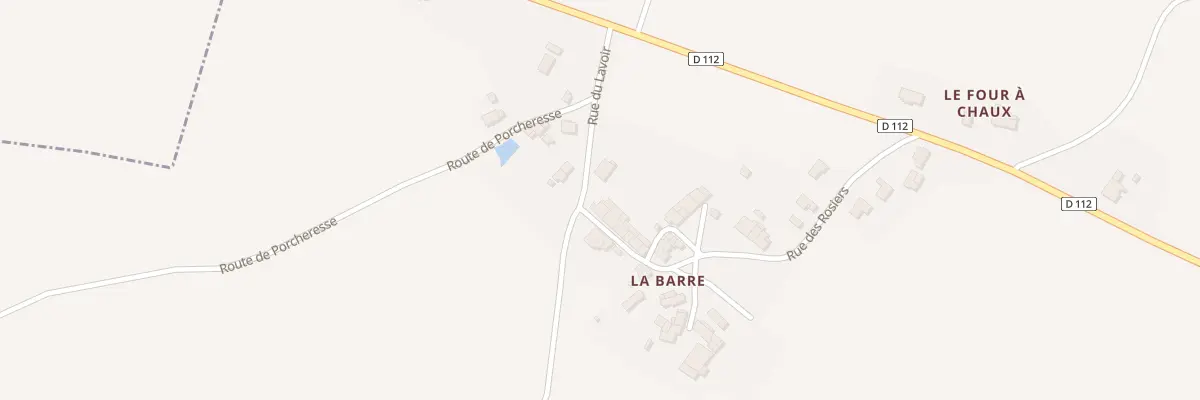 Plan du 16 Rue du Lavoir à Genouillé