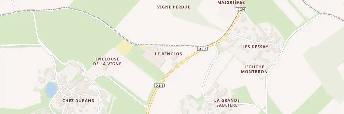 Plan du 11 Rue du Renclos aux Essards