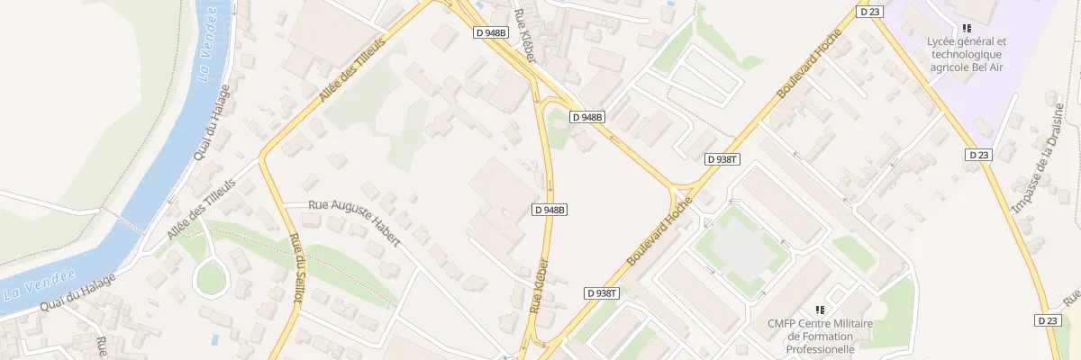 Plan du 22 Rue Kléber à Fontenay-le-Comte