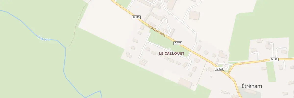 Plan du 19 Rue du Callouet à Étréham