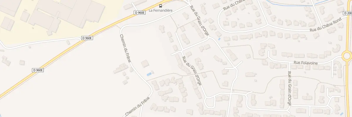 Plan du 68 Rue du Grain d’Orge à Nuaillé