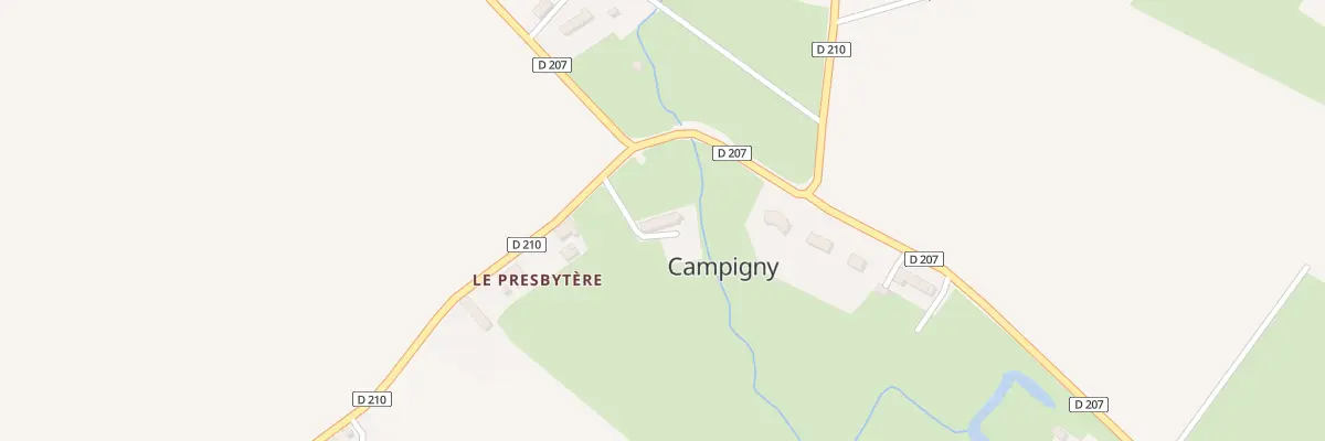 Plan du 5005 Le Presbytere à Campigny