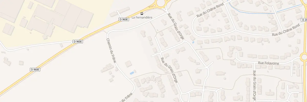Plan du 1 Pas du Boisseau à Nuaillé