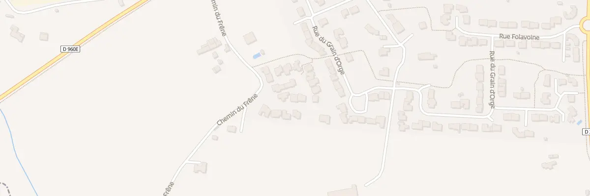 Plan du 3 Rue des Ecureuils à Nuaillé