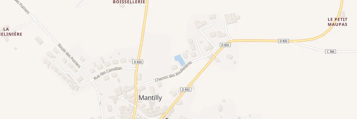 Plan du 4 Chem des Roulletières à Mantilly