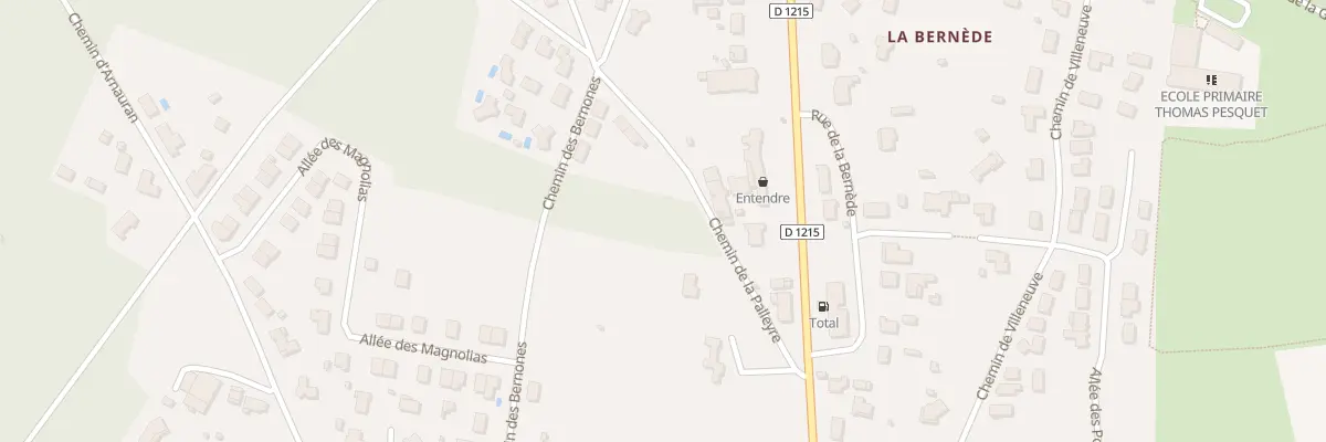 Plan du 12B Che de la Pailleyre à Castelnau-de-Médoc