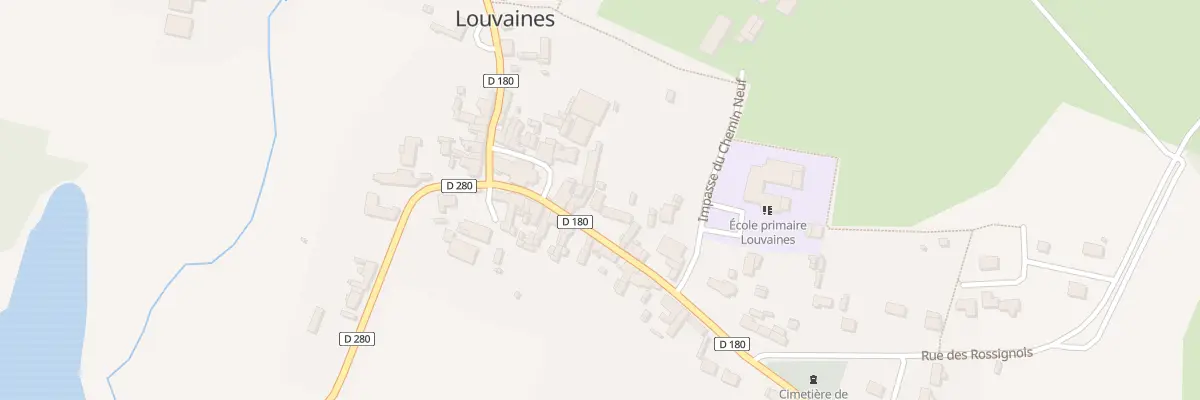 Plan du 15 Rue de l’Oudon Louvaines à Segré-en-Anjou Bleu
