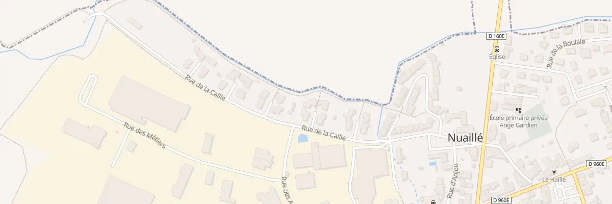 Plan du 3 Sq des Verriers à Nuaillé