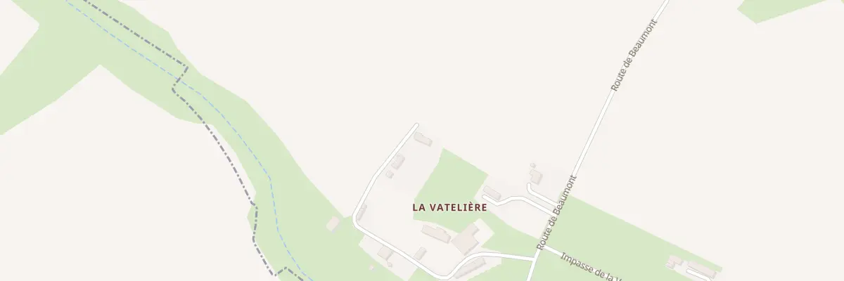 Plan du 5067 La Vateliere à Brémoy
