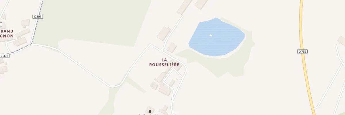 Plan du 13 La Rousselière à Cheffois