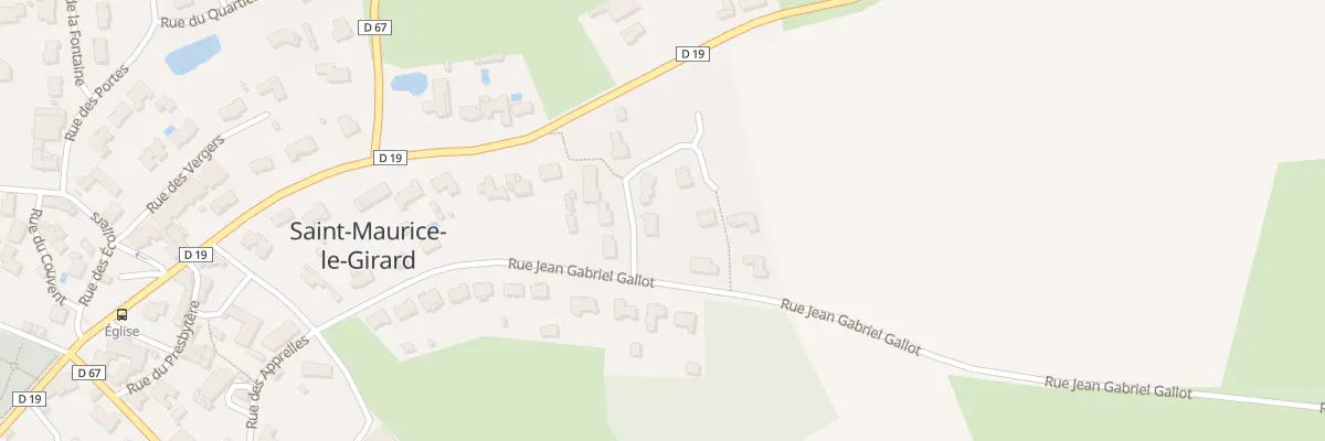 Plan du 4 Rue des genêts à Saint-Maurice-le-Girard