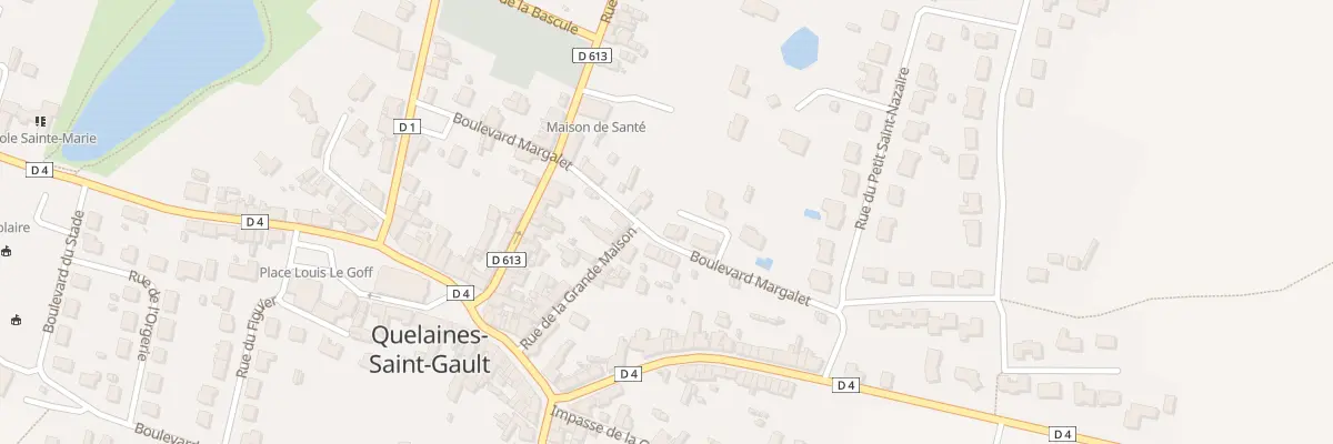 Plan du 7B Bd Margalet à Quelaines-Saint-Gault