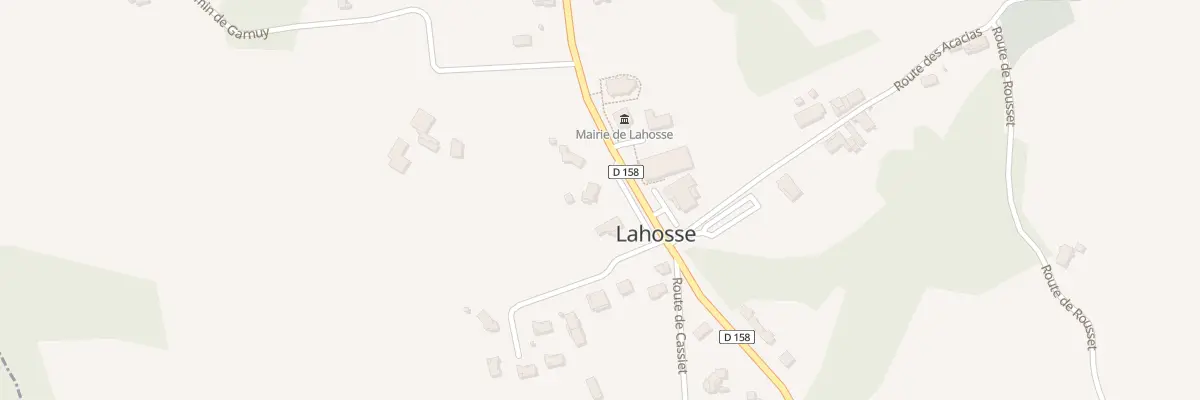 Plan du 1616 Rte des Coteaux à Lahosse