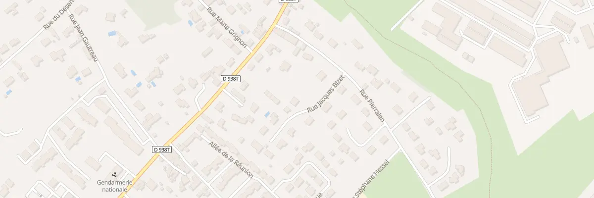 Plan du 6 Rue jacques bizet à Fontenay-le-Comte