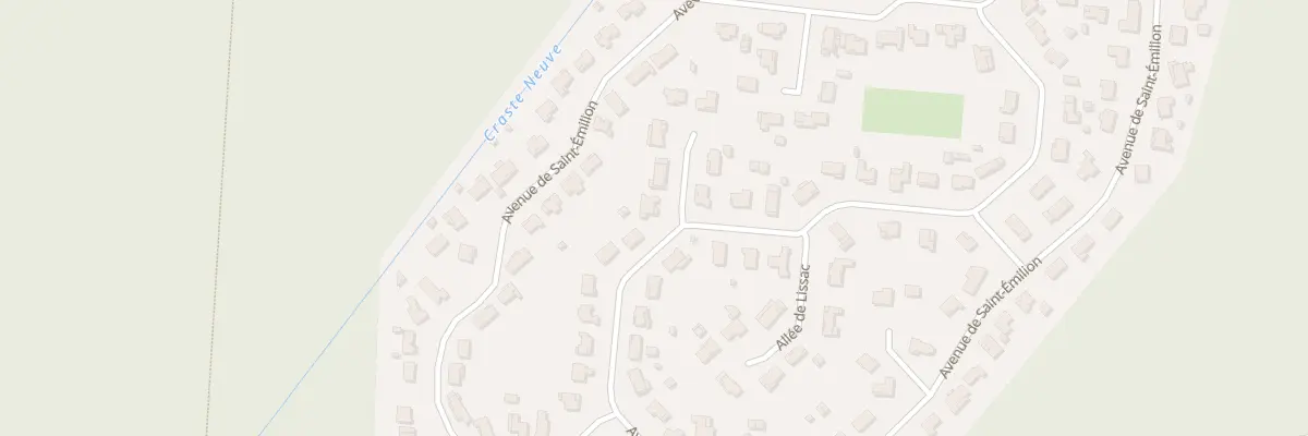 Plan du 22 Rue de Sauternes à Martignas-sur-Jalle