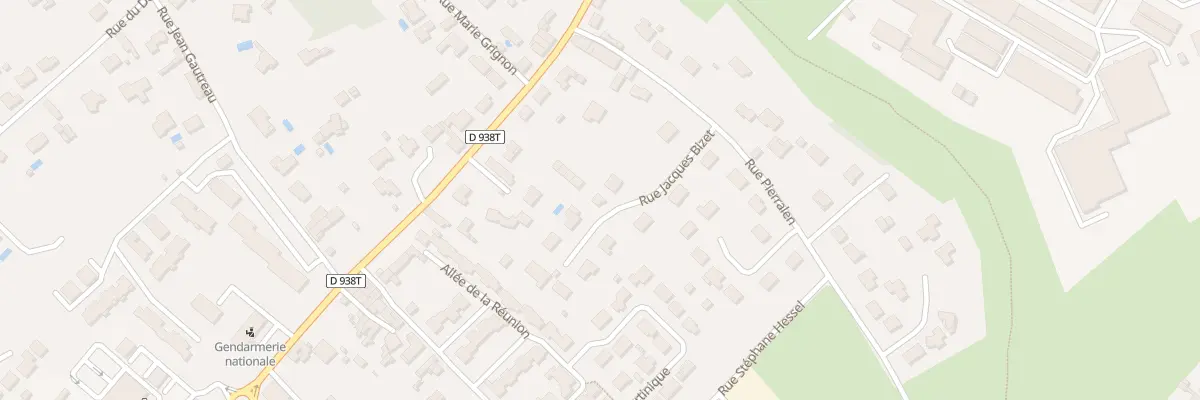 Plan du 6T Rue jacques bizet à Fontenay-le-Comte