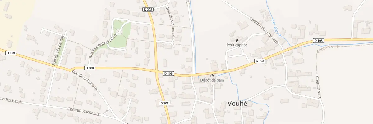 Plan du 29 Rue du Breuil à Vouhé