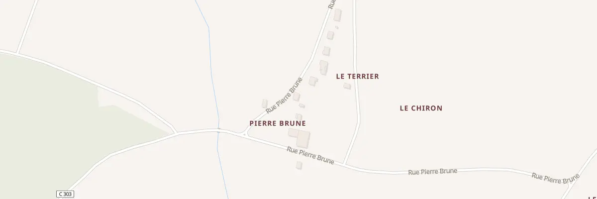Plan du 25 Rue Pierre Brune à Thaims