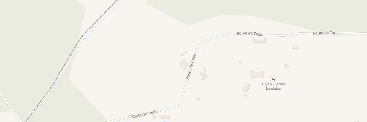 Plan du 982 Rte de Taule à Laurède