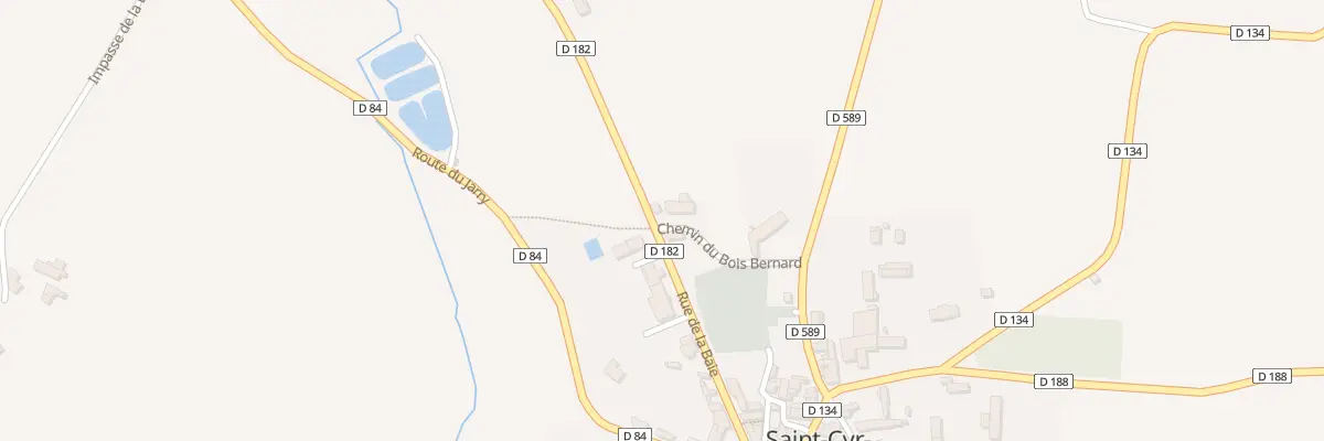 Plan du 5055 Le Bourg à Saint-Cyr-du-Bailleul