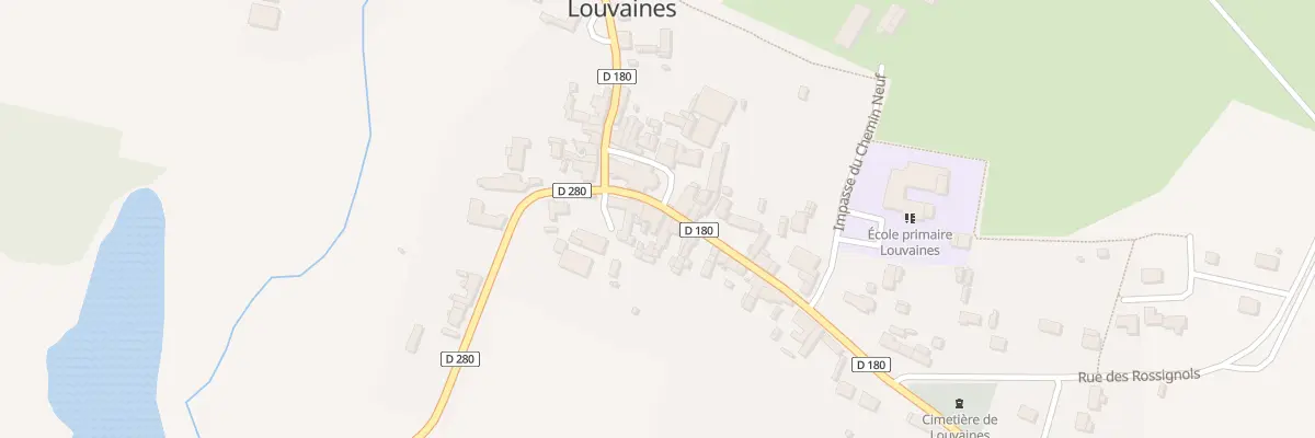 Plan du 8T Rue de l’Oudon Louvaines à Segré-en-Anjou Bleu