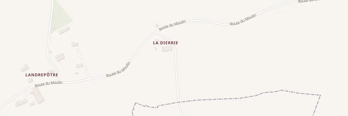 Plan du 43 La Dierrie au Ménil-Ciboult