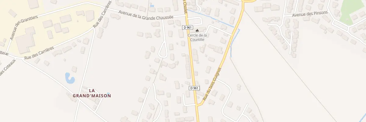 Plan du 32 Rue de Cholet à Bécon-les-Granits
