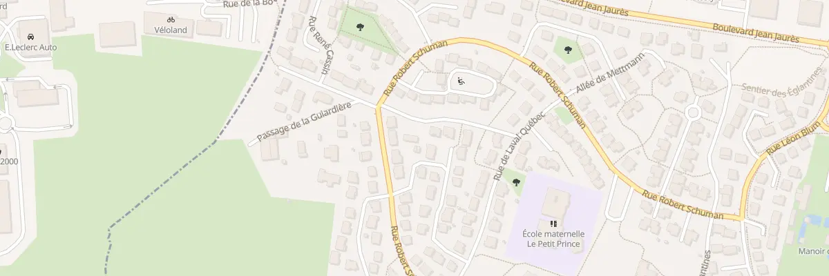 Plan du 21 Pas des Mouvanderies à Laval