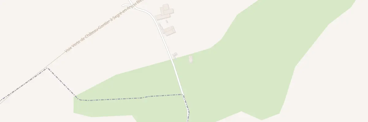 Plan du 1 La Besnerie à Chemazé