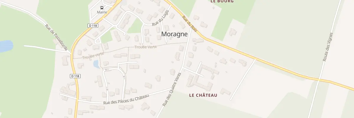 Plan du 4 Rue des Quatre Vents à Moragne