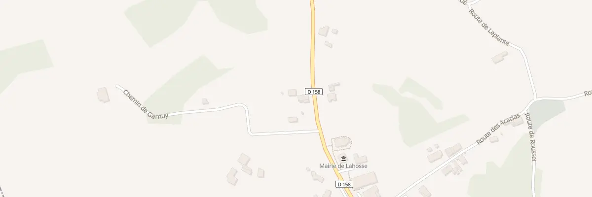 Plan du 1466 Rte des Coteaux à Lahosse