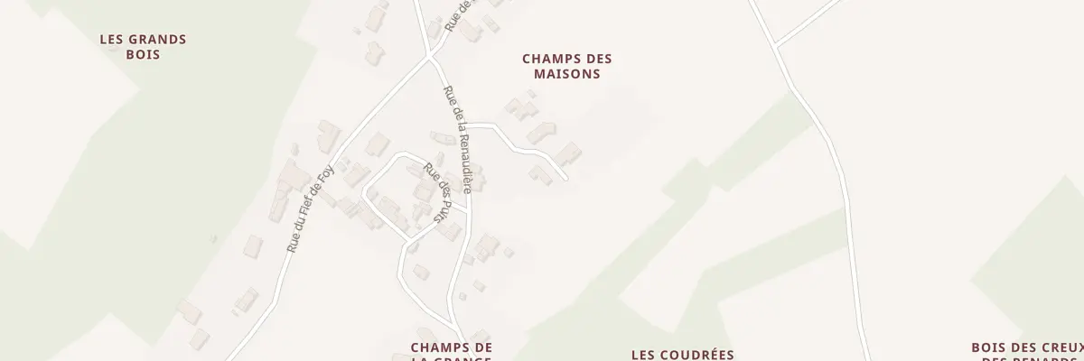 Plan du 5 Rue de la Renaudière à Romegoux