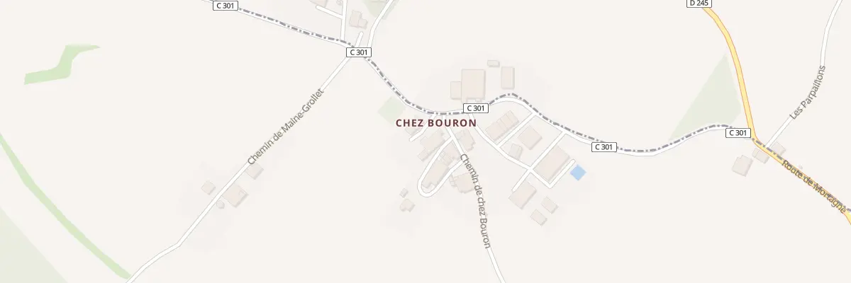Plan du 2 Chem de Chez Bouron à Chenac-Saint-Seurin-d’Uzet