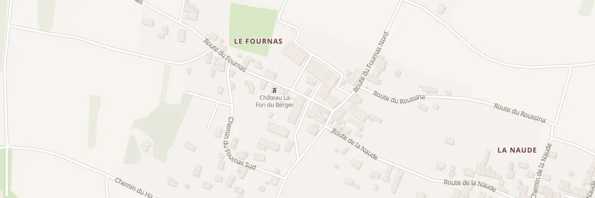Plan du 7 Rte de Fournas à Saint-Sauveur