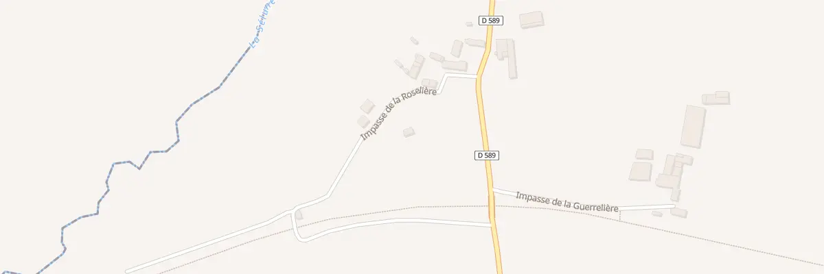 Plan du 5195 La Roseliere à Saint-Cyr-du-Bailleul