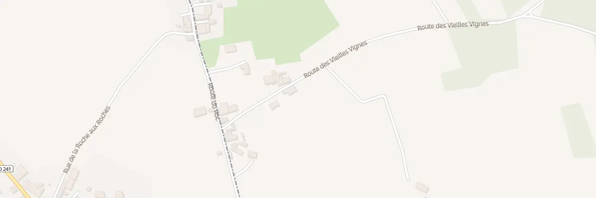 Plan du 14 Rte des Vieilles Vignes à Thaims
