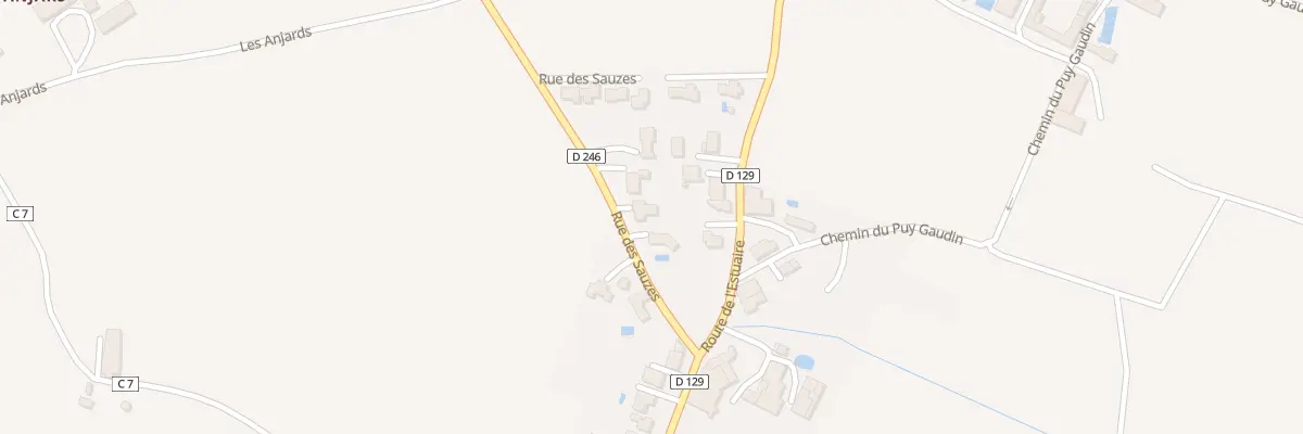 Plan du 3 Rue des Sauzes à Épargnes