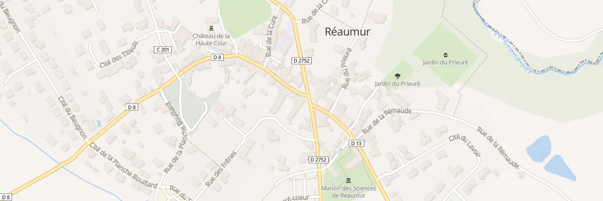 Plan du 3 Rue mal de lattre à Réaumur