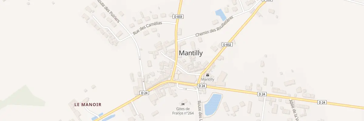 Plan du 4 Pl de l’Eglise à Mantilly