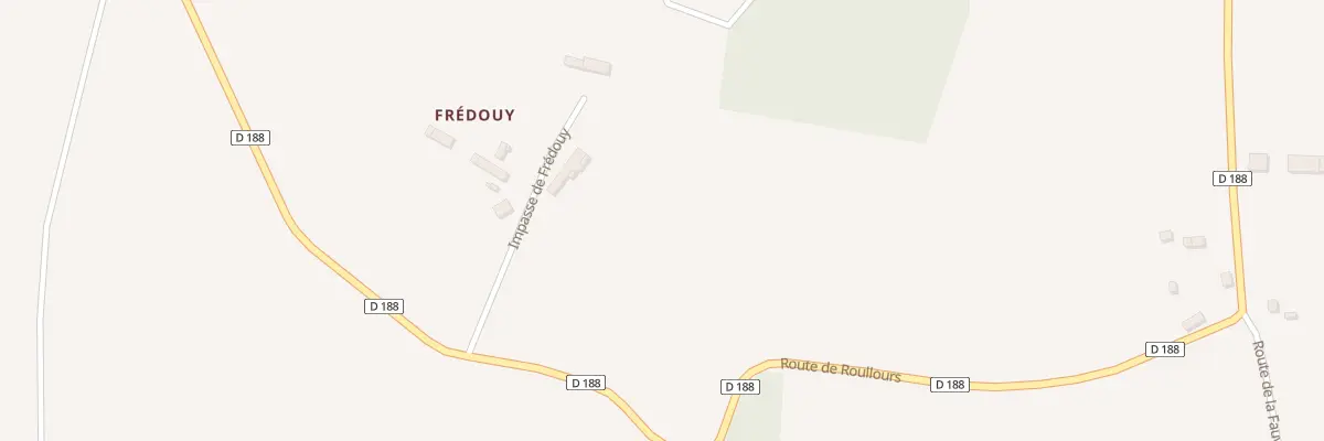 Plan du 200 Imp de Fredouy - Roullours à Vire Normandie