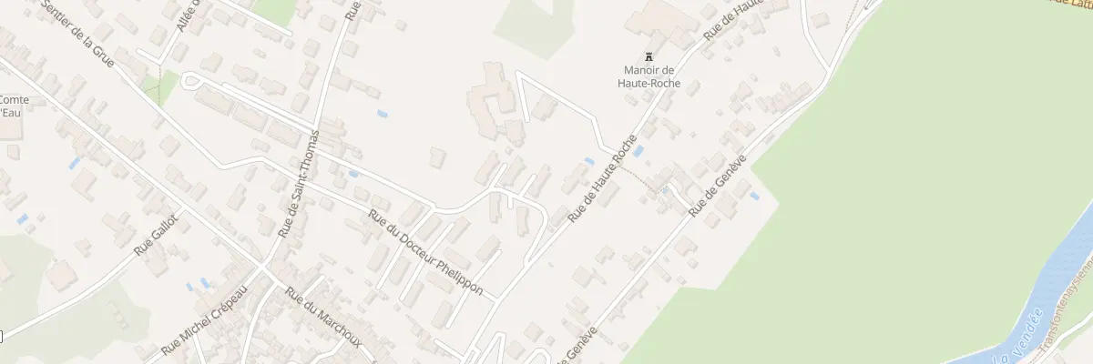Plan du 2 Rue des castors à Fontenay-le-Comte
