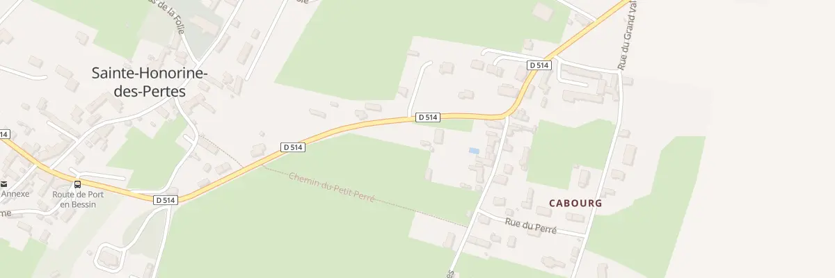 Plan du 12 Rte de Port-en-Bessin à Aure sur Mer
