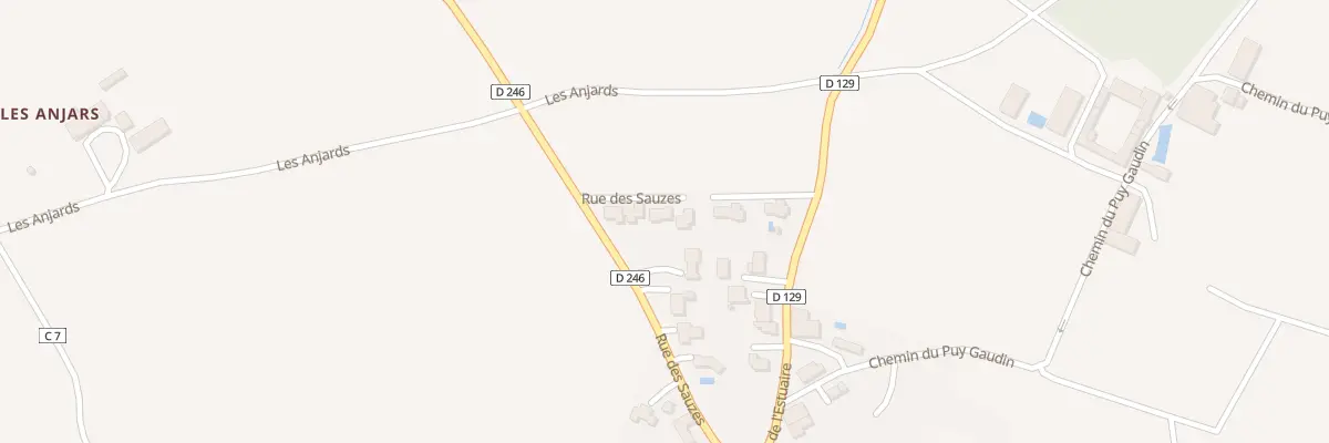 Plan du 13 Rue des Sauzes à Épargnes