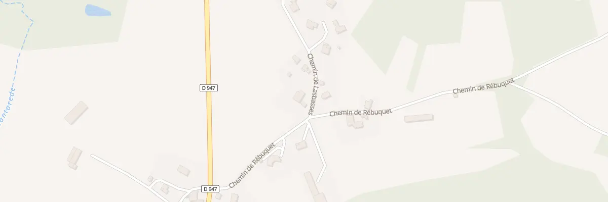 Plan du 17 Che de Lasbasses à Saint-Boès